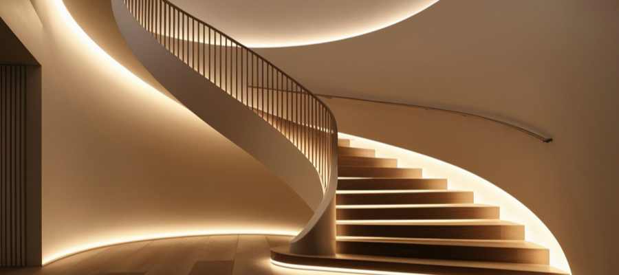 Escalera chalet